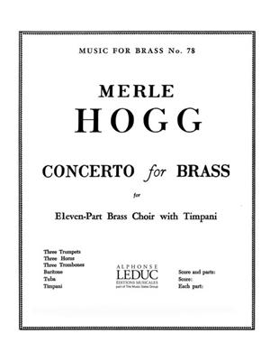 Hogg: Concerto For Brass: Blechbläser Ensemble