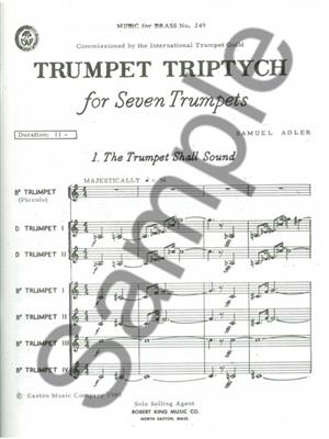 Samuel Adler: Samuel Adler: Trumpet Triptych: Trompete Ensemble