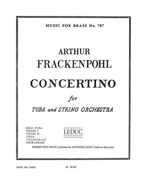 Arthur R. Frackenpohl: Arthur R. Frackenpohl: Concertino: Kammerensemble