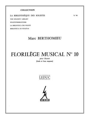 Marc Berthomieu: Florilege Musical N010: Fagott Solo