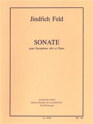 Jindrich Feld: Sonata for Alto Saxophone and Piano: Altsaxophon mit Begleitung