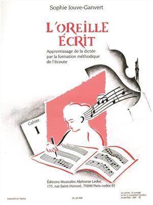 Sophie Jouve-Ganvert: L'Oreille Écrit