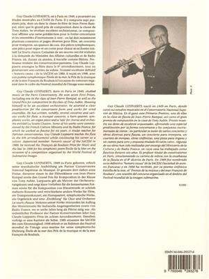 Guy-Claude Luypaerts: Guy-Claude Luypaerts: de La Flûte Vol. 1: Flöte mit Begleitung