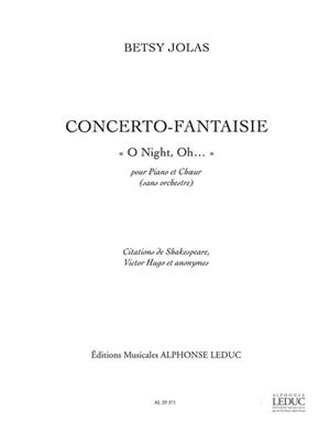 Betsy Jolas: Concerto-Fantaisie 'O Night, oh': Klavier Solo