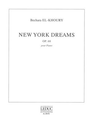 Bechara El-Khoury: New York Dreams Op.68: Klavier Solo