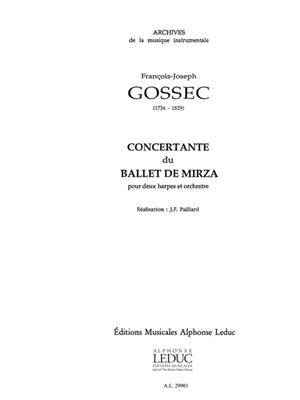 Francois-Joseph Gossec: Concertante Du Ballet De Mirza: Orchester