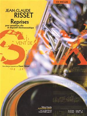 Jean-Claude Risset: Reprises for Alto Saxophone and Electro: Altsaxophon mit Begleitung
