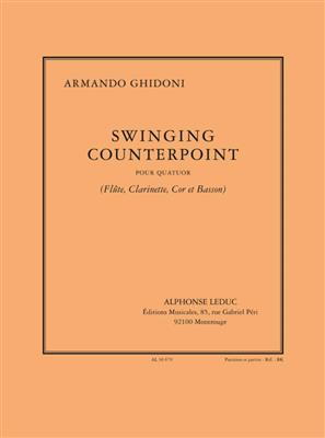 Armando Ghidoni: Armando Ghidoni: Swinging Counterpoint: Blasquartett