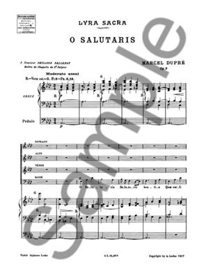 Marcel Dupré: 4 Motets Op.9: Gemischter Chor mit Klavier/Orgel