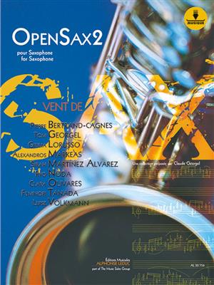 Opensax Vol. 2 pour saxophone alto: Altsaxophon