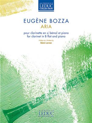 Eugène Bozza: Aria: Klarinette mit Begleitung