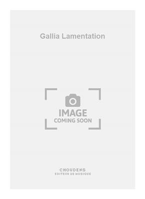 Charles Gounod: Gallia Lamentation: Gesang mit Klavier