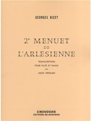 Georges Bizet: Menuet De L'Arlesienne No.2: Flöte mit Begleitung