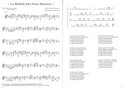Cees Hartog: Chansons For Classical Guitar: Gitarre Solo