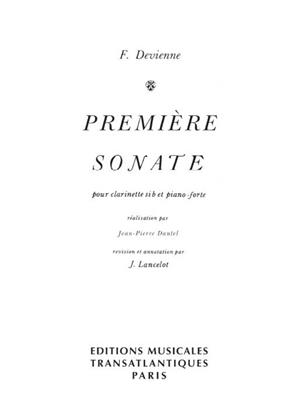 François Devienne: Sonate No1 pour Clarinette Sib: Klarinette mit Begleitung