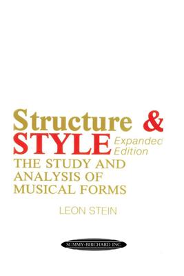 Leon Stein: Anthology of Musical Forms: Structure & Style