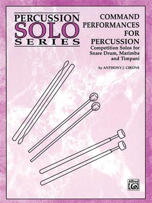 Anthony J. Cirone: Command Performances for Percussion: Sonstige Percussion