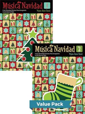 Musica de Navidad Books 1 & 2 Value Pack: (Arr. Wynn-Anne Rossi): Klavier Solo