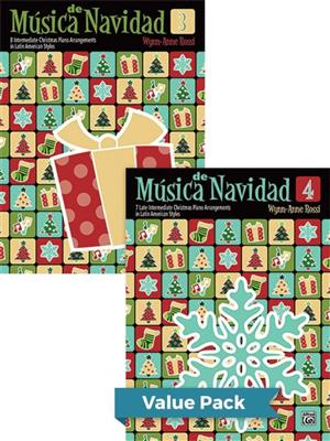 Musica de Navidad Books 3 & 4 Value Pack: (Arr. Wynn-Anne Rossi): Klavier Solo