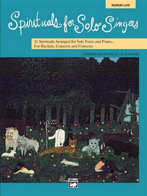 Spirituals for Solo Singers: (Arr. Jay Althouse): Gesang Solo