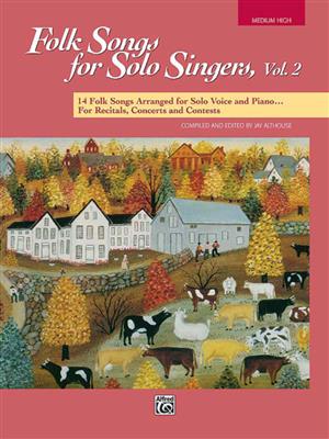 Folk Songs for Solo Singers, Vol. 2: Gesang Solo