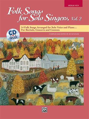 Folk Songs for Solo Singers, Vol. 2: Gesang Solo
