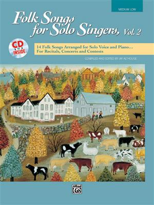 Folk Songs for Solo Singers, Vol. 2: Gesang Solo