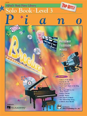 Alfred's Basic Piano Library Top Hits Solo Book 3: Klavier Solo