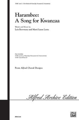 Lois Brownsey: Harambee: A Song for Kwanzaa: Gemischter Chor mit Begleitung