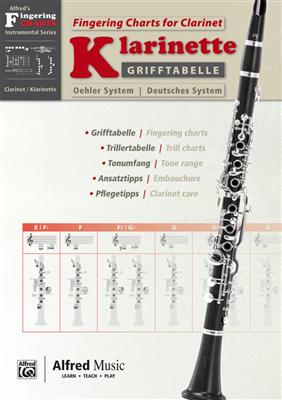 Fingering Charts Bb-Clarinet Oehler System: Klarinette Solo