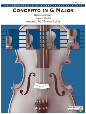 Antonio Vivaldi: Concerto in G Major: (Arr. Thomas LaJoie): Streichorchester