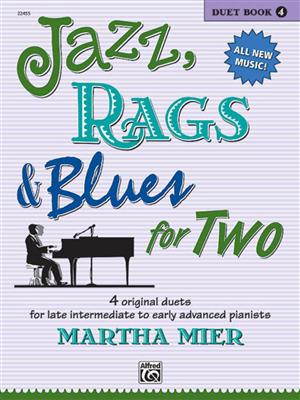 Martha Mier: Jazz, Rags & Blues for 2 Book 4: Klavier Solo