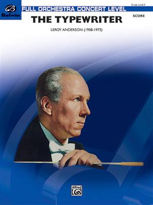 Leroy Anderson: The Typewriter: Orchester