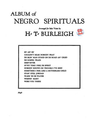 Album of Negro Spirituals: Gesang Solo