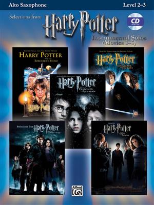Harry Potter Instrumental Solos Movies 1-5: Saxophon