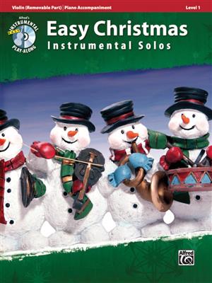 Easy Christmas Instr. Solos, Level 1 for Strings: Violine Solo