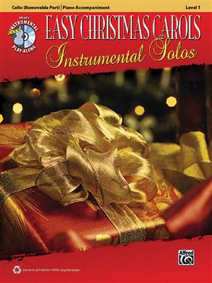 Easy Christmas Carols Instr. Solos for Strings: Cello Solo