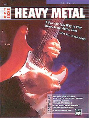 Ron Manus: Heavy Metal Guitar Tab Licks: Gitarre Solo