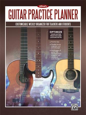 Alfreds Guitar Practice Planner: Notenpapier