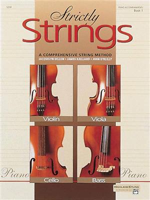 Jacquelyn Dillon: Strictly Strings, Book 1: Klavier Begleitung