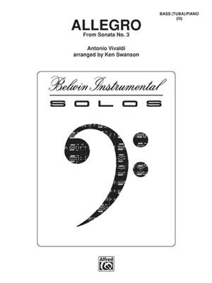 Antonio Vivaldi: Allegro - Tuba Solo: (Arr. Kenneth Swanson): Tuba Solo