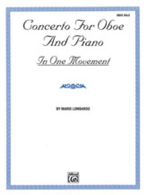 Mario Lombardo: Concerto for Oboe and Piano: Oboe Solo