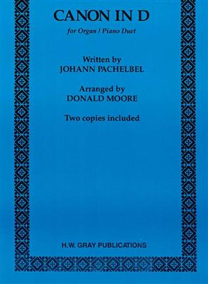 Johann Pachelbel: Canon in D: (Arr. Donald Moore): Orgel mit Begleitung