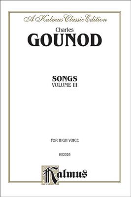 Songs, Volume III: Gesang Solo