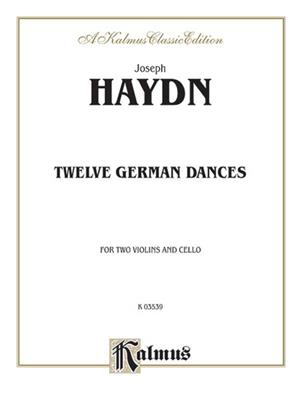 Franz Joseph Haydn: Twelve German Dances: Streichtrio