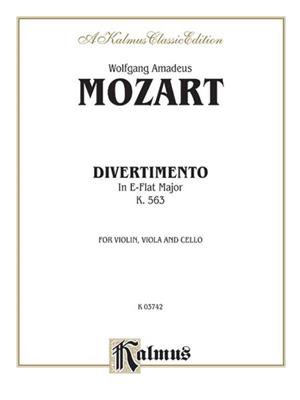 Wolfgang Amadeus Mozart: Divertimento in E-Flat Major, K. 563: Streichtrio