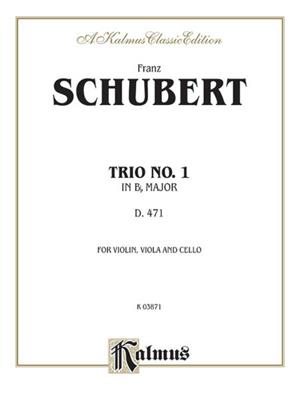 Franz Schubert: Trio No. 1 in B-Flat Major: Streichtrio