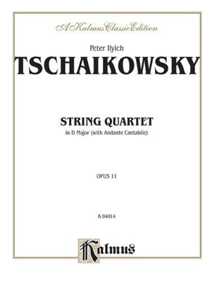 Pyotr Ilyich Tchaikovsky: String Quartet in D Major, Op. 11: Streichquartett