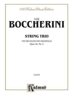 Luigi Boccherini: String Trio, Op. 54, No. 3: Streichtrio