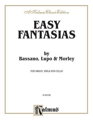 Bassano: Easy Fantasias: Streichtrio